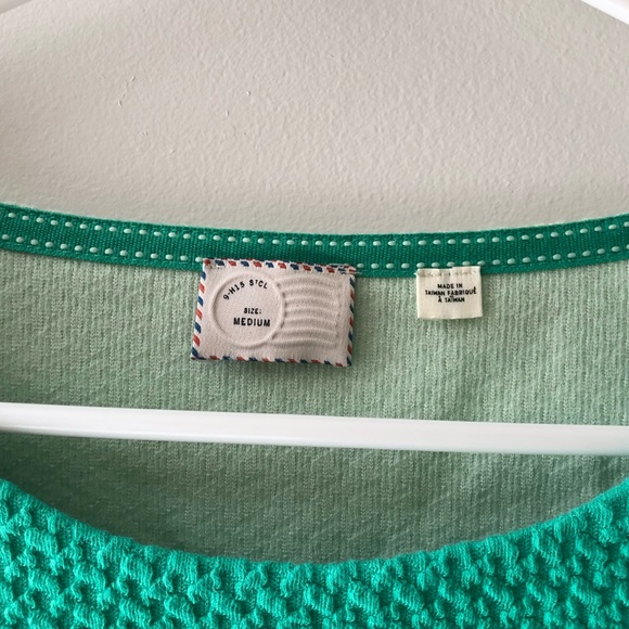 Anthropologie postmark mint top - Picture 4 of 4